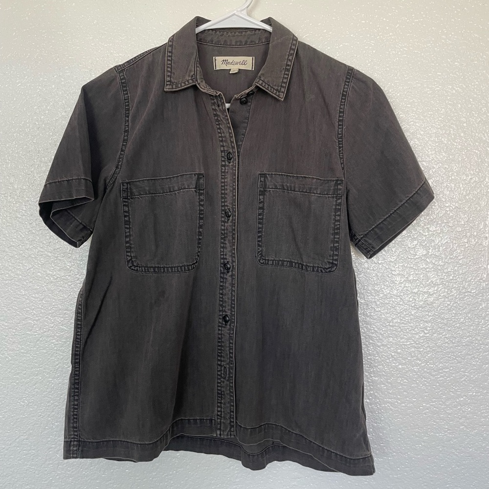 Madewell button top
